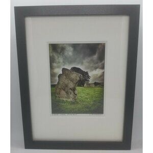 Avebury Stones England Framed Color Photograph by L C Richey 2012
